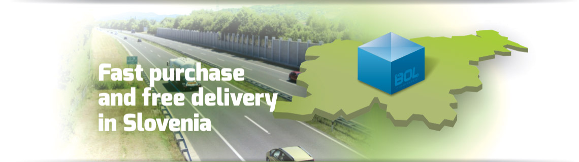 Fast purchase and free delivery in Slovenia